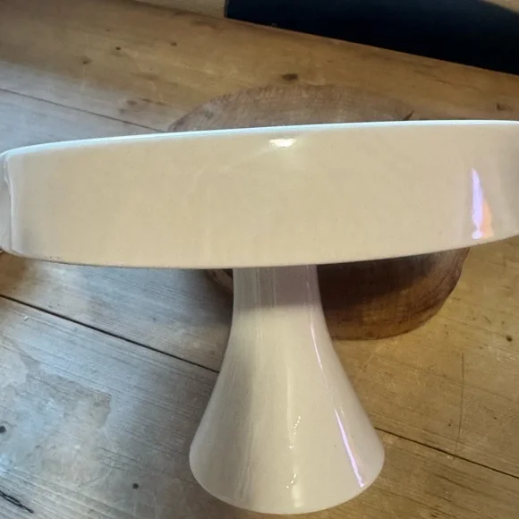 Rae Dunn Cake Stand 7 1/4”x 9 3/4” Artisan Collection by Magenta - Picture 5 of 6